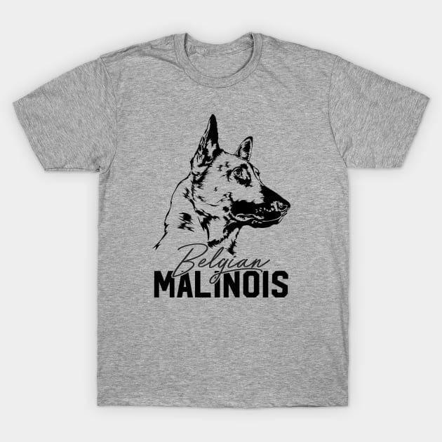 Belgian Shepherd Malinois dog portrait
